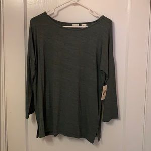 Max Studio Tee; size M; never worn; still has tag